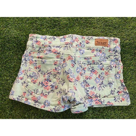 Levi's Pants - Levi’s Floral Shorty Shorts Womens Size 3 High Rise Cute Summer Festival Junior
